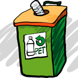 image déchet PET